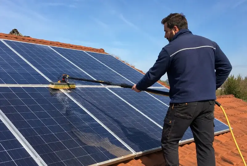 Nettoyage et entretien de panneaux solaires à Lucq-de-Béarn